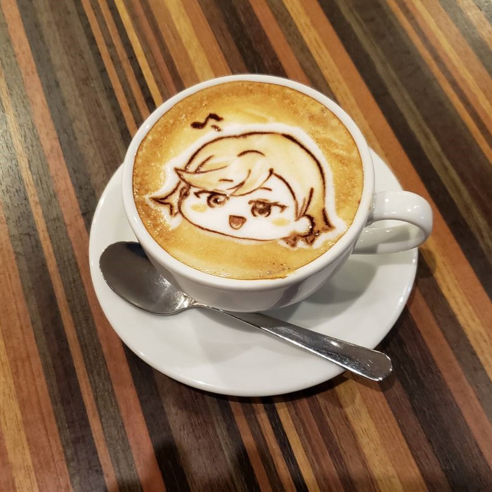 送料無料　原画  [ stars ]  cafeart カフェアート　アクリル　卓上        
