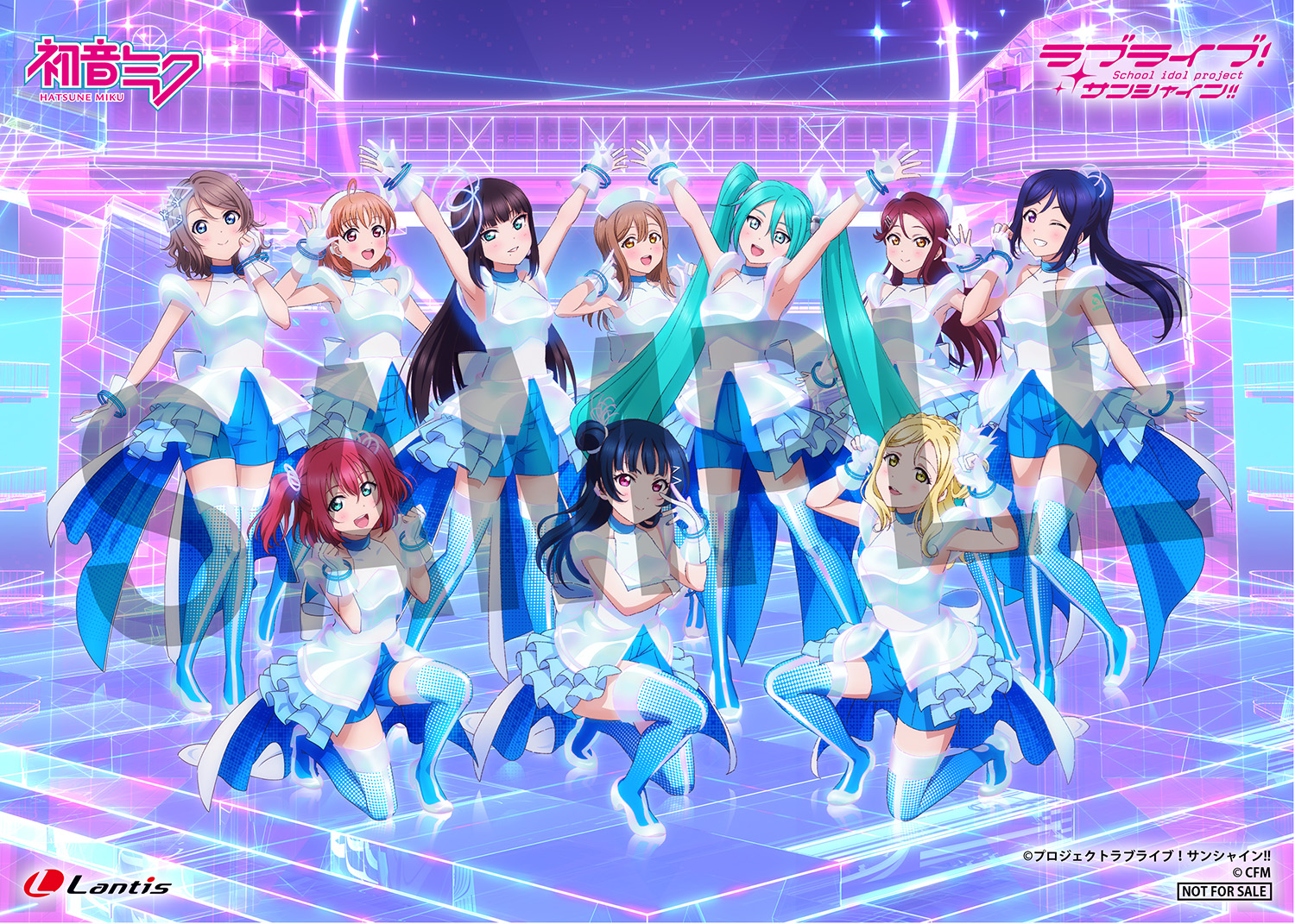 ラブライブ！サンシャイン!! × 初音ミクコラボ アニメーションPV付き