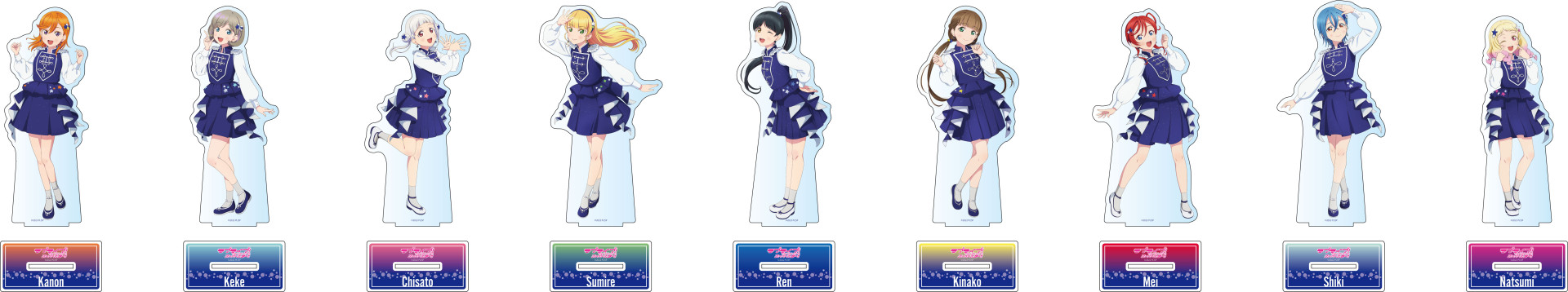 爆売りセール開催中！  鬼塚夏美 アクリルスタンド ラブライブ