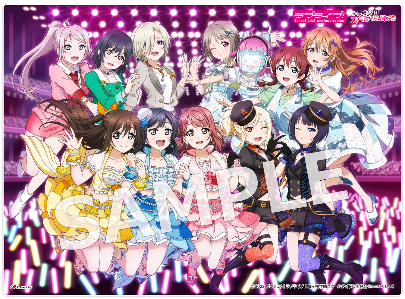 虹ヶ咲学園スクールアイドル同好会 全4ユニットコンプリート ロゴタオル ラブライブ!虹ヶ咲学園スクールアイドル同好会 UNIT LIVE! Blu