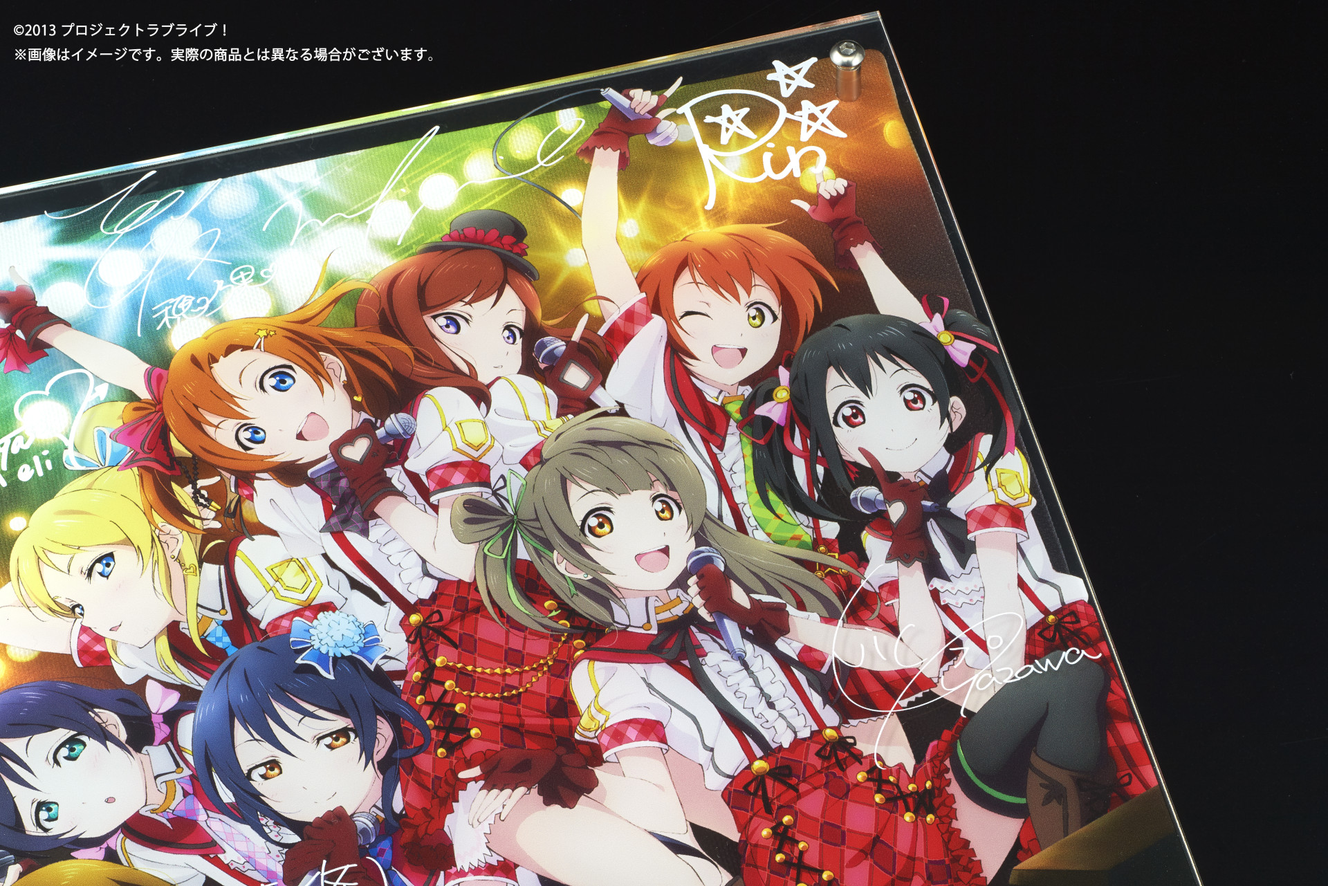 ラブライブ!μ'sレイヤードグラフ FIRST μ's」ライブKVを使用したレイヤードグラフ発売のお知らせ | ラブ